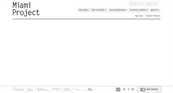 Desktop Screenshot of miami-project.com